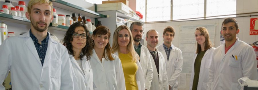 Imagen del equipo de Eva Martín del Valle (en el centro, de amarillo). USAL/SERGIO MANZANO