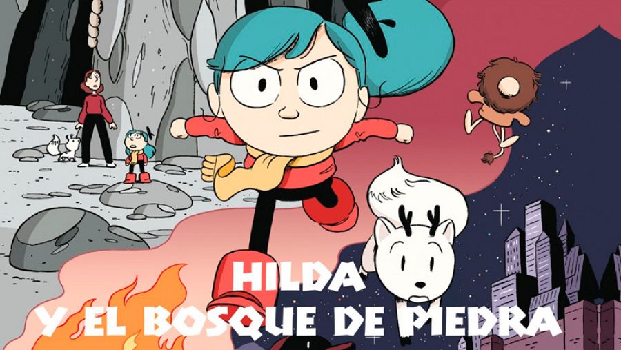 Viñetas de 'Hilda y el bosque de piedra'