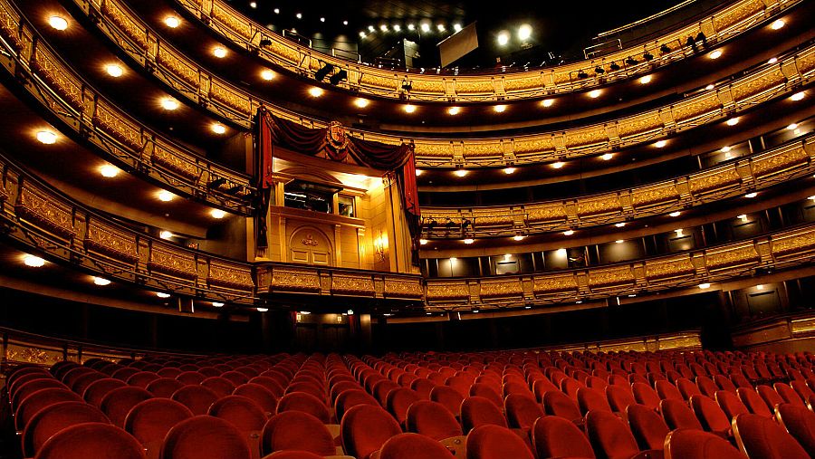 Interior del Teatro Real de Madrid
