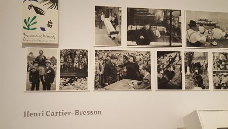 El fotògraf Henri Cartier-Bresson, a l'exposició inaugural de la nova seu de Foto Colectania