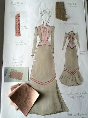 Diseño de uno de los trajes de 'Acacias 38'