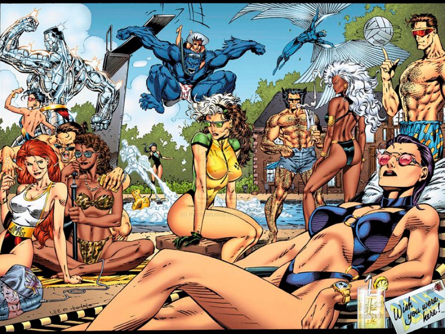 Los X-Men de los 90 por Jim Lee (Panini-Marvel)