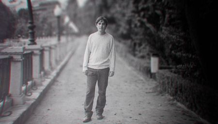 La imgen de García Montero durante su juventud