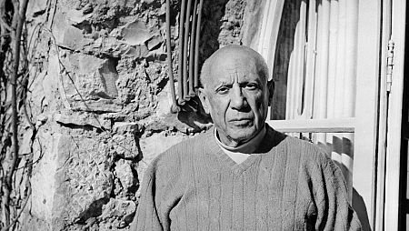 Picasso en una fotografía de 1968.