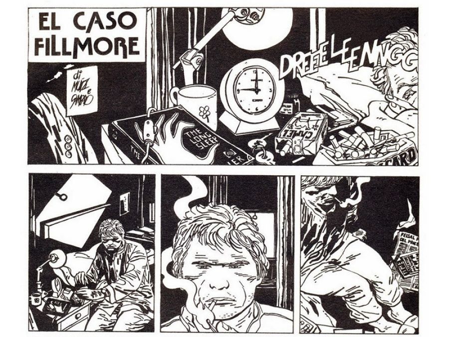 Viñetas de 'Alack Sinner'