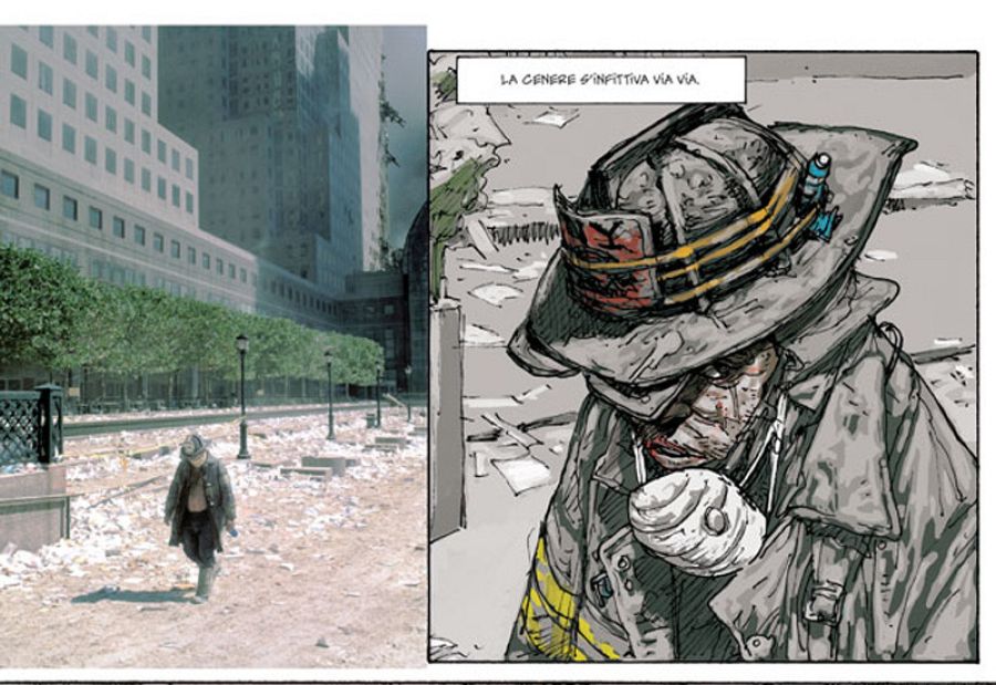 Viñetas de 'McCurry, NY 11 septiembre 2001'