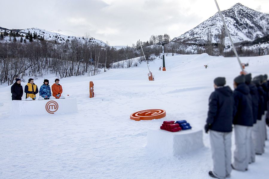 Los aspirantes cocinarán en condiciones extremas en la aragonesa estación de esquí de Aramón Cerler, a 10º bajo cero