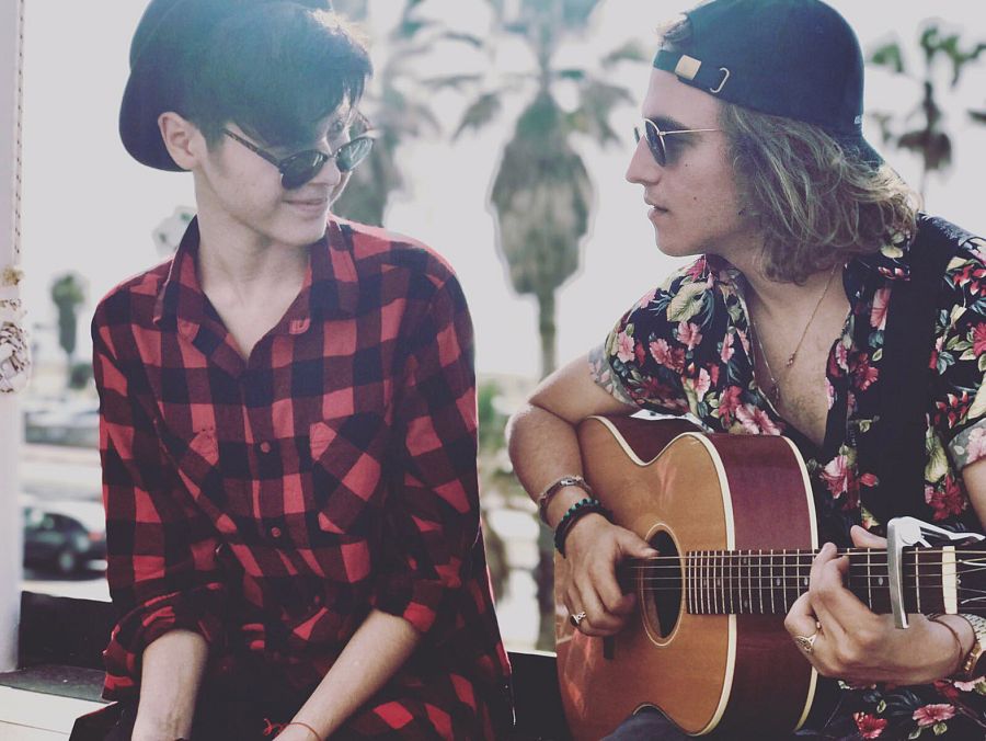 Manel con Kristian Kostov, de Bulgaria