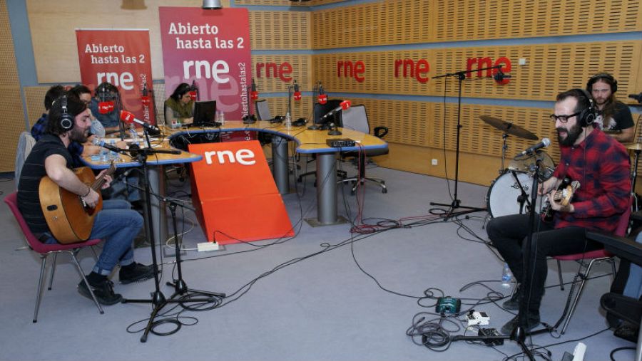 Un momento del acústico