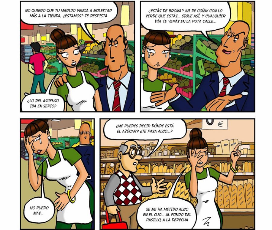 Viñetas de 'Es sólo un trabajo'
