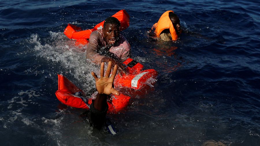 Rescate de MOAS el pasado viernes frente a las costas de Libia