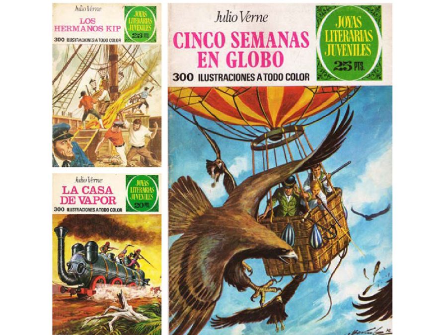 Portadas de 'Joyas literarias juveniles'