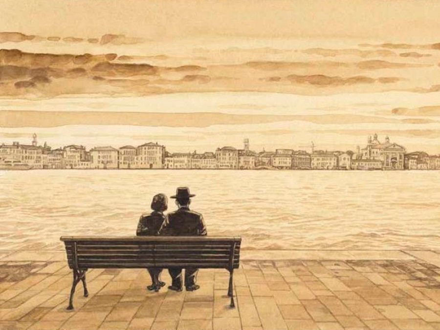 Página de 'Jiro Taniguchi: Venecia'