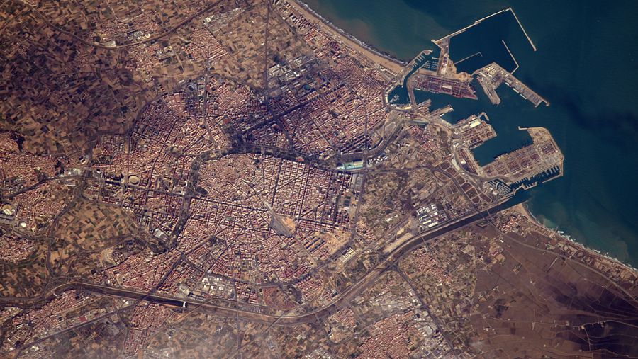 La ciudad de Valencia. ESA
