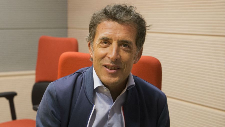 El ex ciclista Perico Delgado (Segovia, 1960)