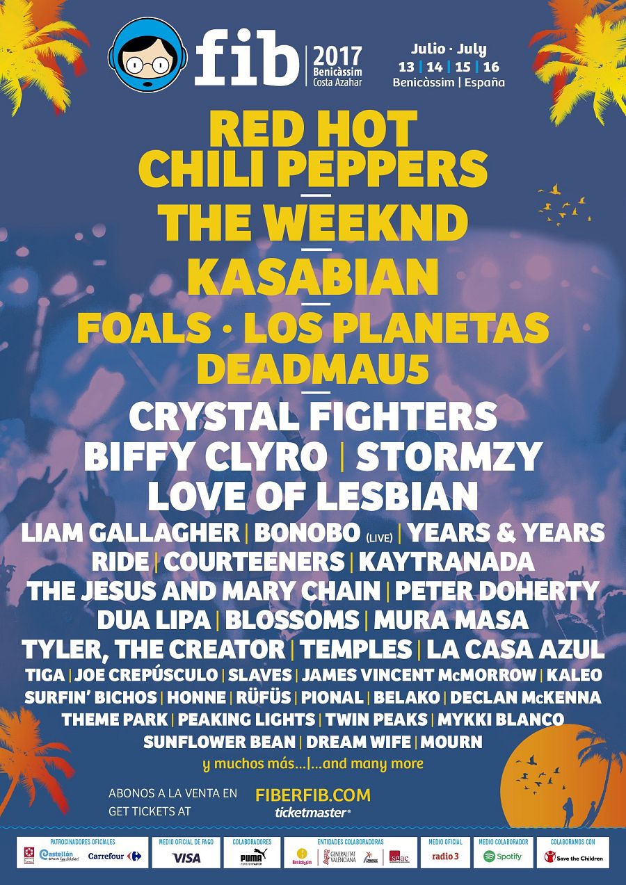 Así queda el cartel del FIB con sus últimas confirmaciones