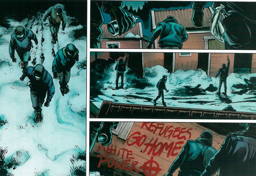 Viñetas de 'Millenium Saga: Las almas frías'