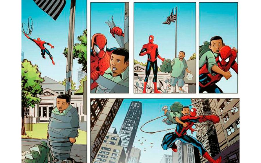 Viñetas de 'Los Vengadores. Acoso nunca más'