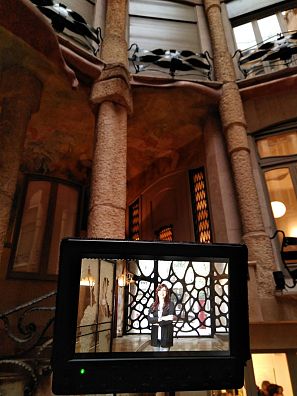 Hem visitat La Pedrera per gravar el programa