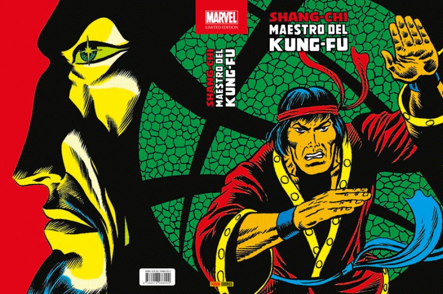 Portada del primer tomo de 'Shang-Chi, maestro del Kung-Fu'