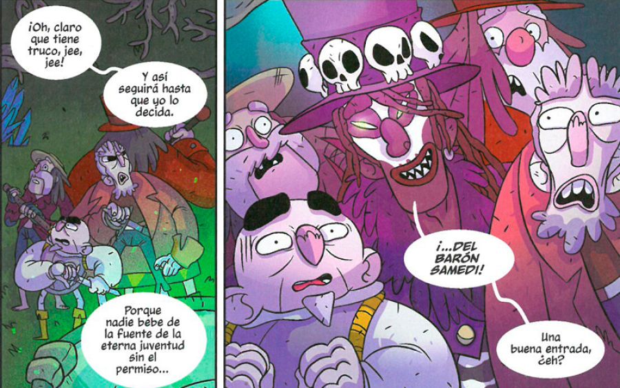 Viñetas de 'Viejos descubridores'