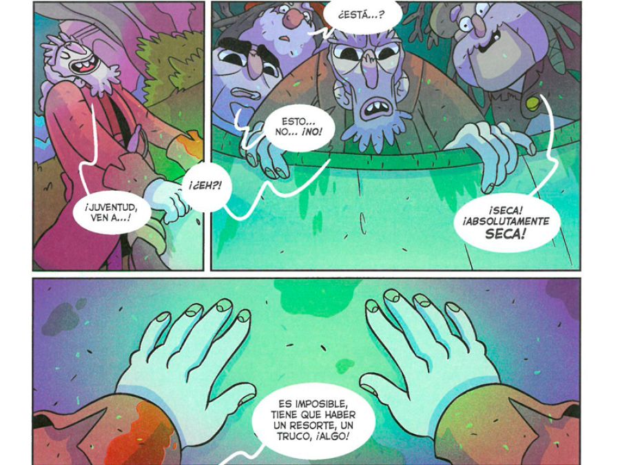 Viñetas de 'Viejos descubridores'