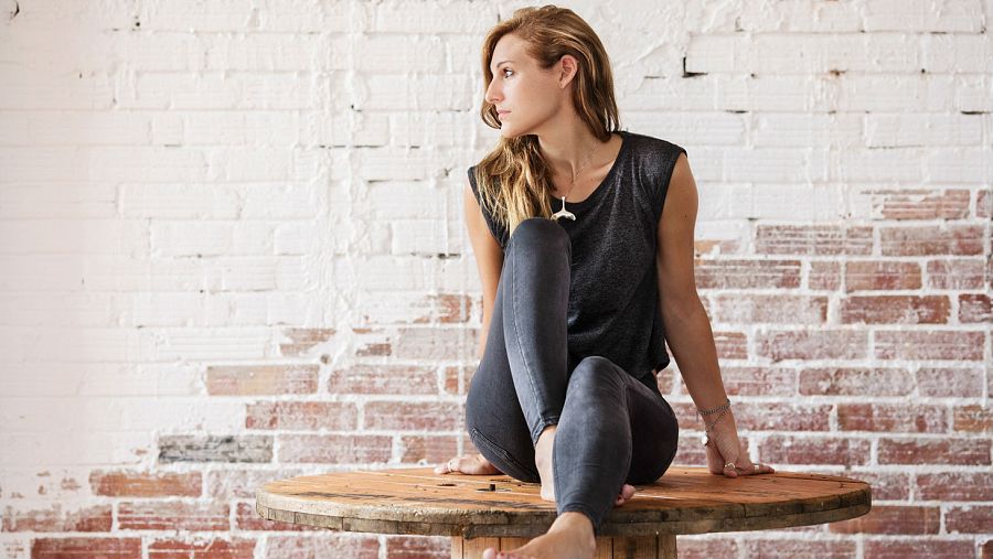 Imagen promocional de la cantante y compositora