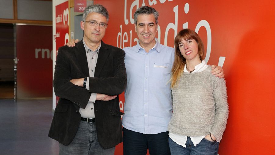 Otra imagen de nuestros últimos invitados, en Rne Madrid