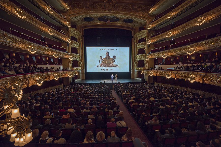 El Gran Teatro del Liceu de Barcelona, abarrotado