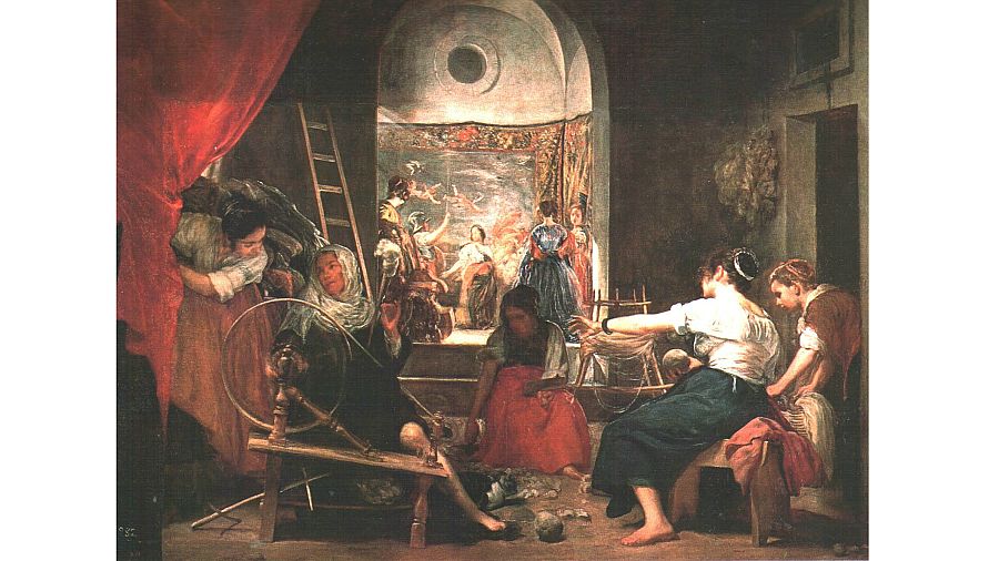 Las hilanderas de Velázquez