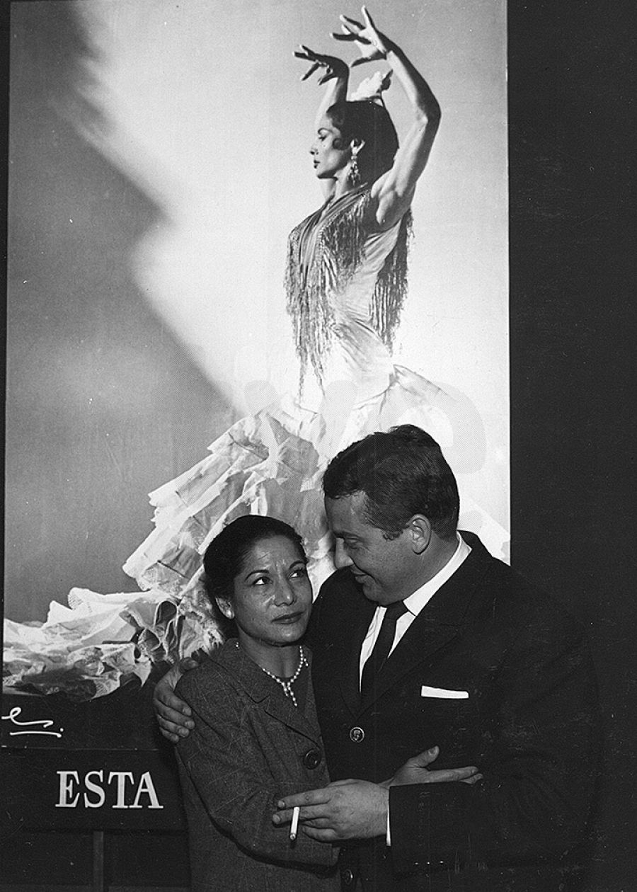 Historia de TVE - Carmen Amaya y Eugenio Pena en 