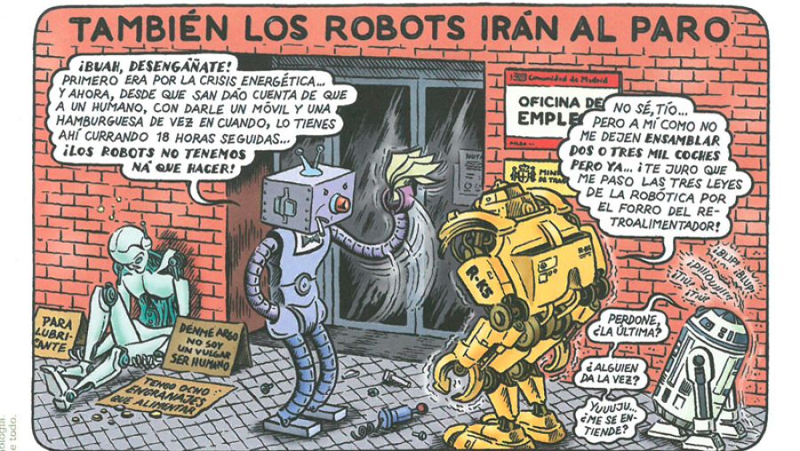 Viñeta de 'La gran aventura humana'