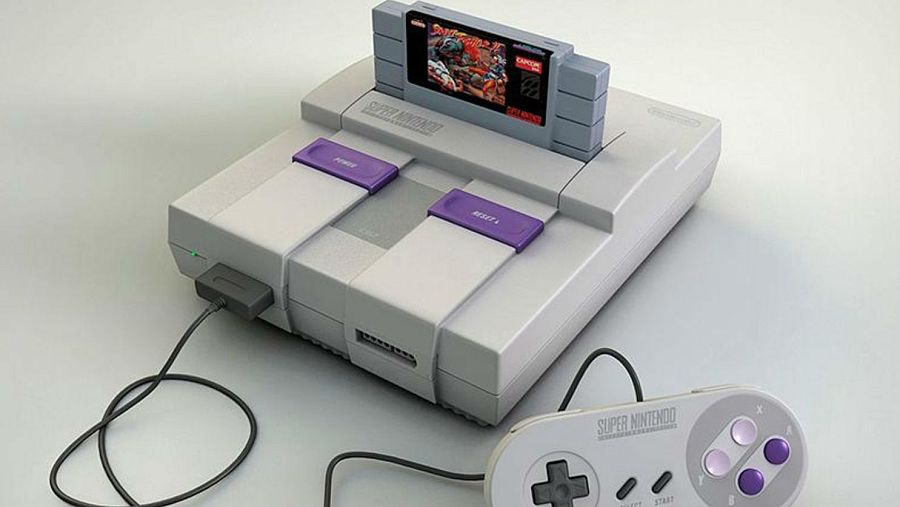 Antigua consola de juegos