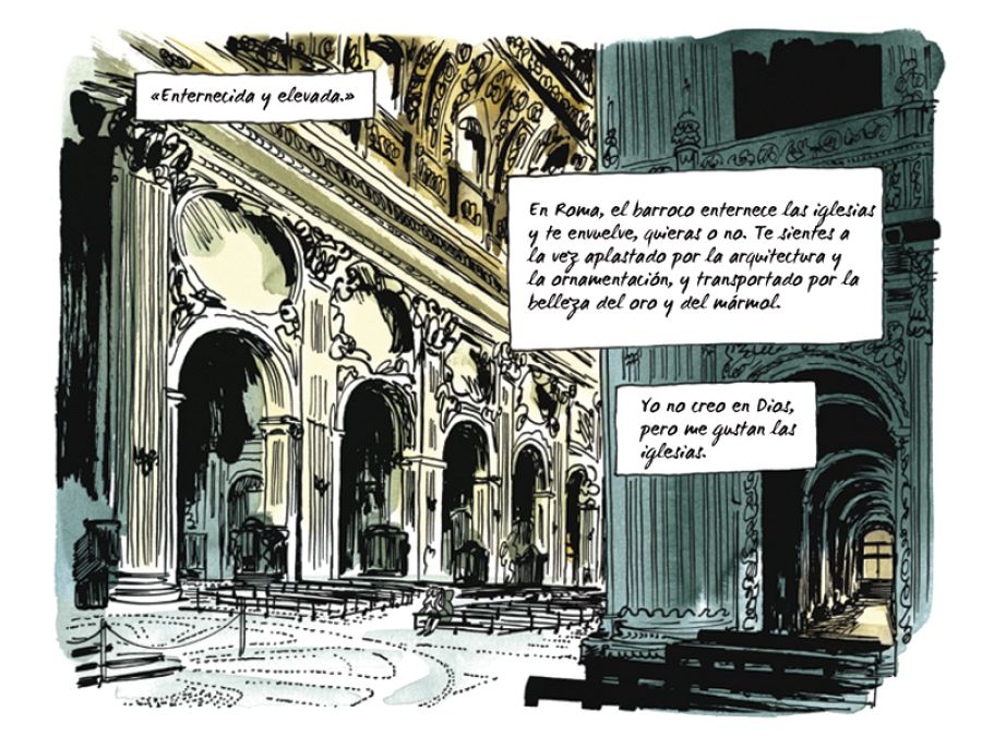 Viñeta de 'La levedad'