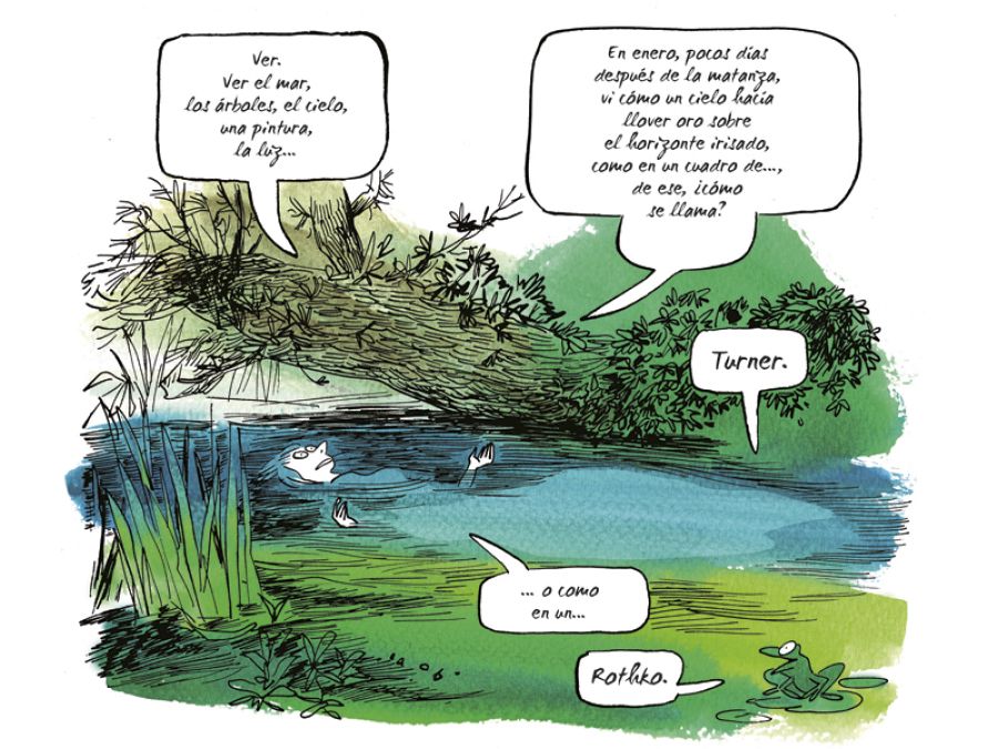 Viñeta de 'La levedad'