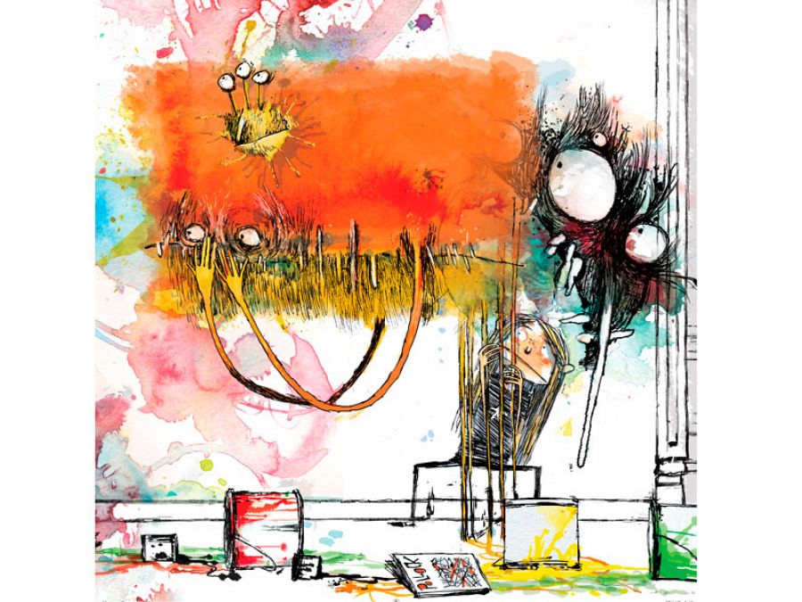 Página de 'Mariona y sus monstruos'