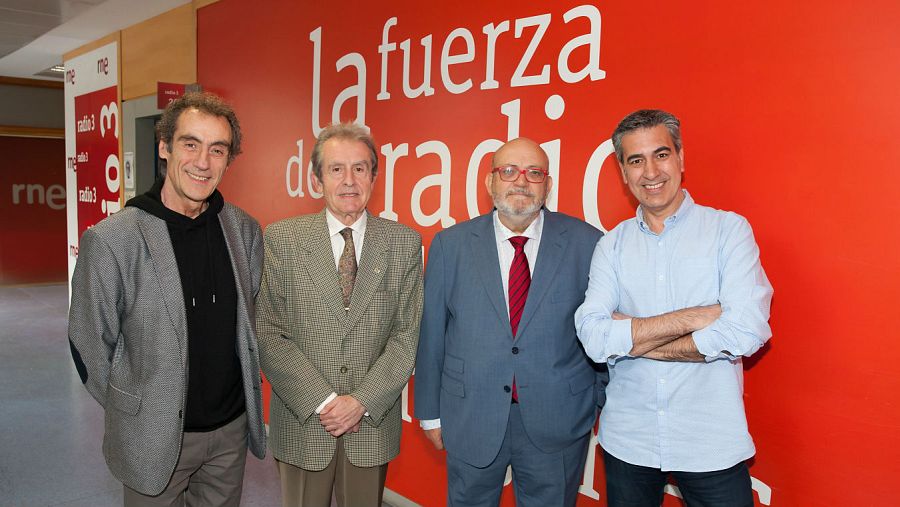 Otra imagen de nuestros invitados en Rne Madrid
