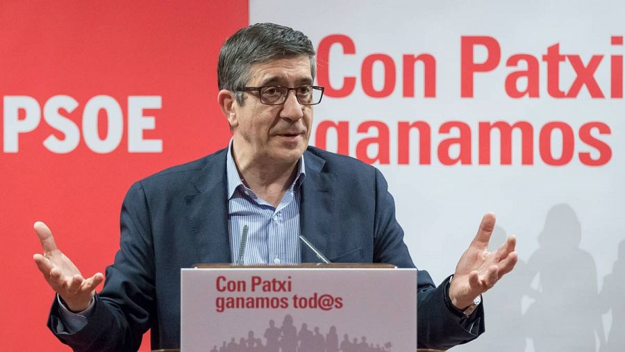 Patxi López, candidato a la Secretaría General del PSOE.