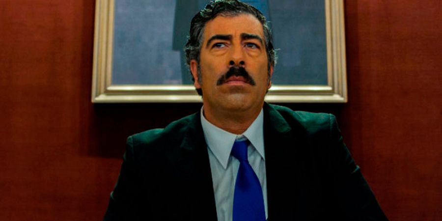 Agustín JIménez interpreta al ministro de cultura