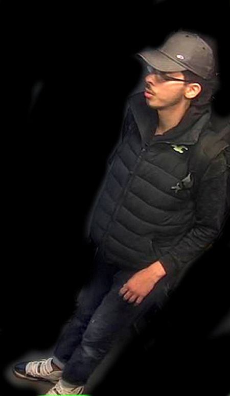 Imagen de Salman Abedi, el terrorista suicida de Mánchester, tomada por una cámara de seguridad