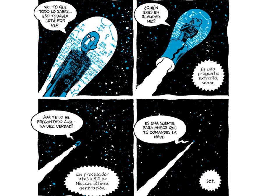 Viñetas de 'Cosmonauta'