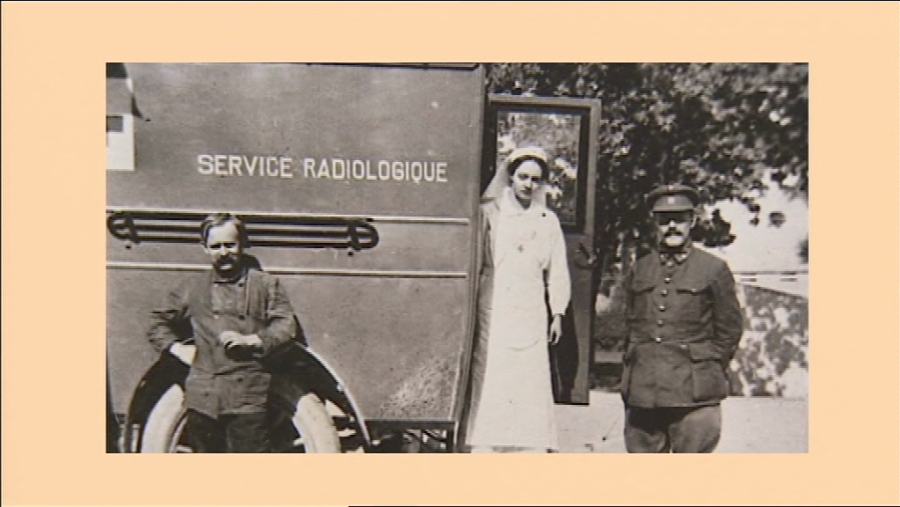 La primeras unidades móviles de radiología