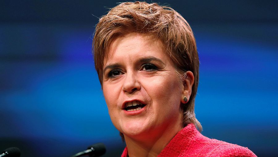 Nicola Sturgeon, primera ministra de Escocia y líder del Partido Nacionalista Escocés