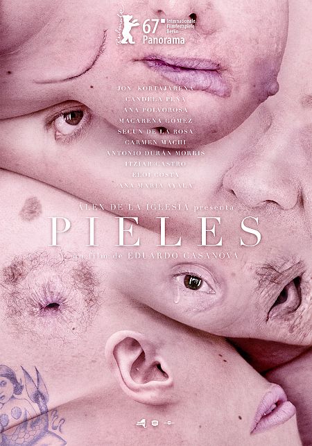 Cartel de la película 'Pieles' de Eduardo Casanova