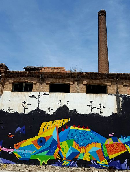 La recuperada fàbrica tèxtil de Can Trinxet, a l'Hospitalet de Llobregat