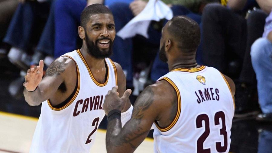 Irving y LaBron James firmaron un gran encuentro pero no pudieron evitar la derrota