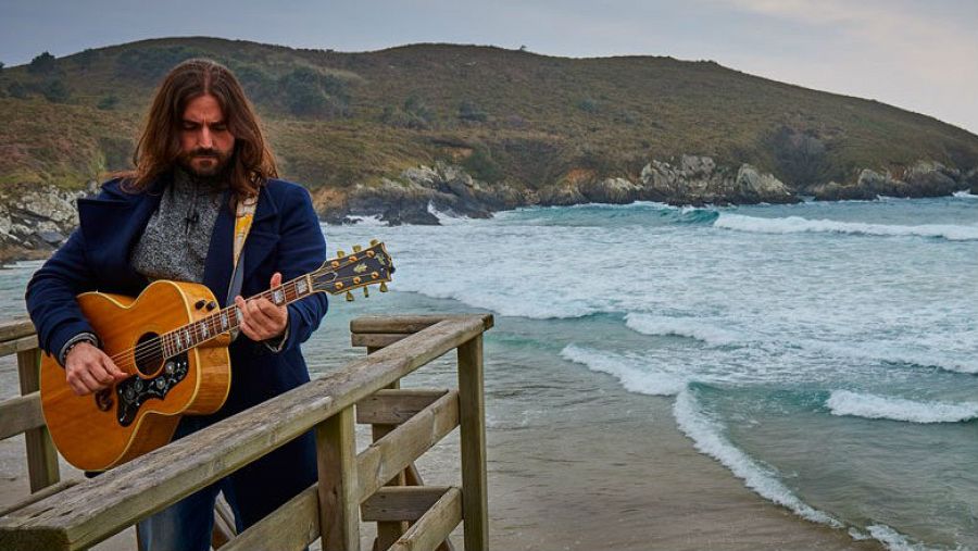 Andrés Suárez, en su querido Pantín (Ferrol)