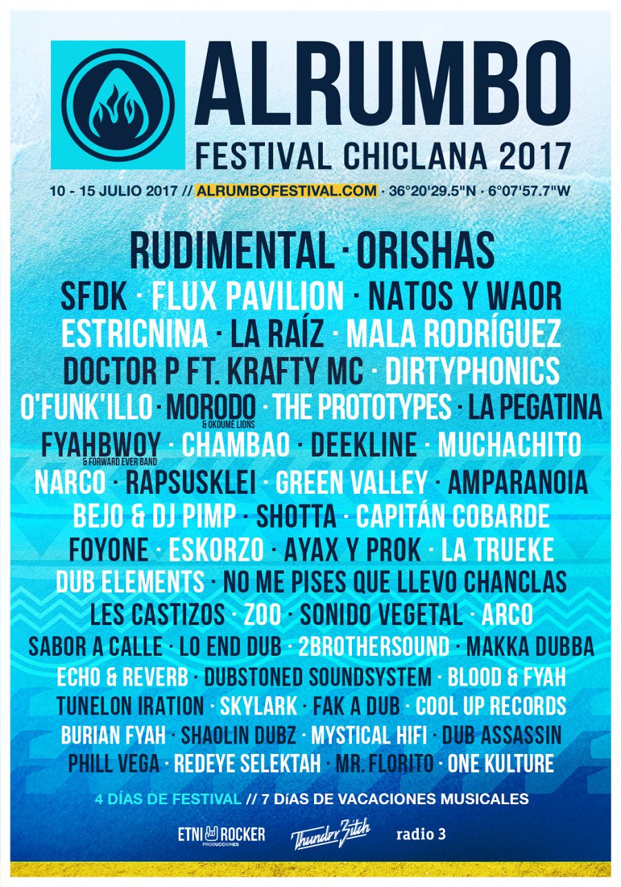 Así queda el cartel del Alrumbo Festival con las nuevas incorporaciones