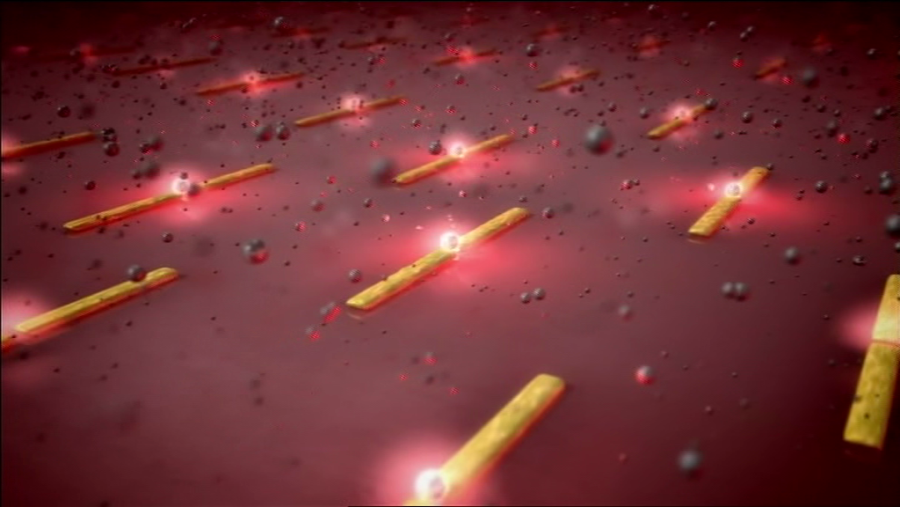 Las nanopinzas permiten mover moléculas sólo con la luz