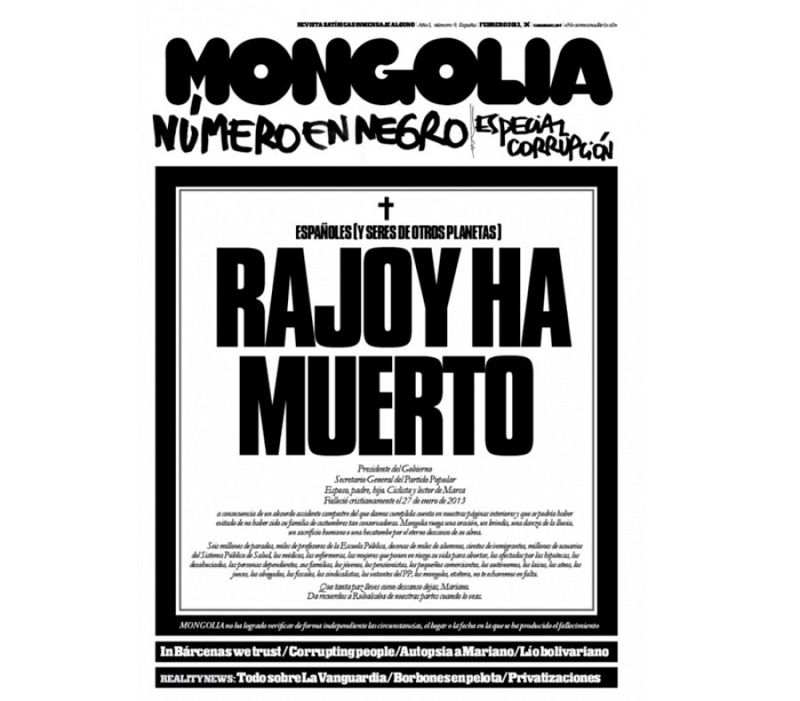 Portada de 'Mongolia'